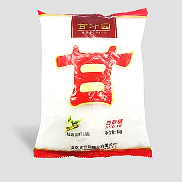 【甘汁园】家用白砂糖1000g