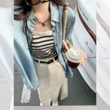 曾小咸 Ожерелье с буквами, модная цепочка до ключиц, в стиле Шанель, буква H, изысканный стиль