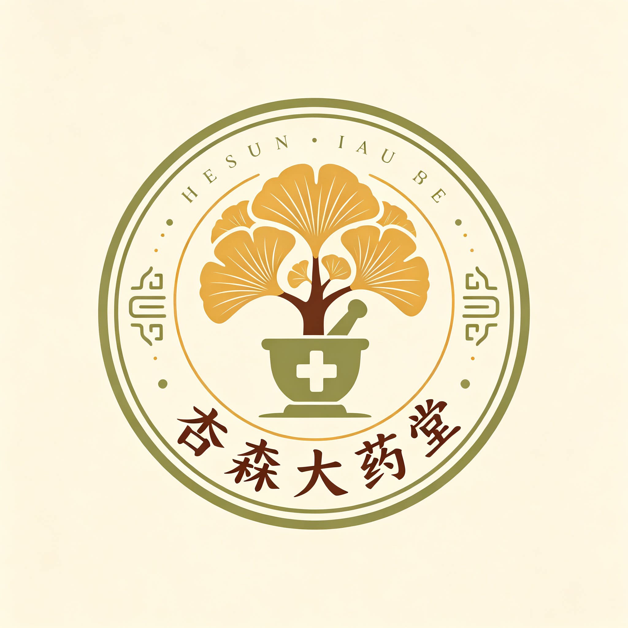 杏森大药堂的LOGO