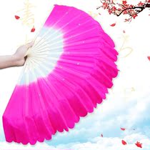 Dancing fan Dance performance fan Square dance twist Yangge large Chinese style craft double-sided group painting fan lengthened