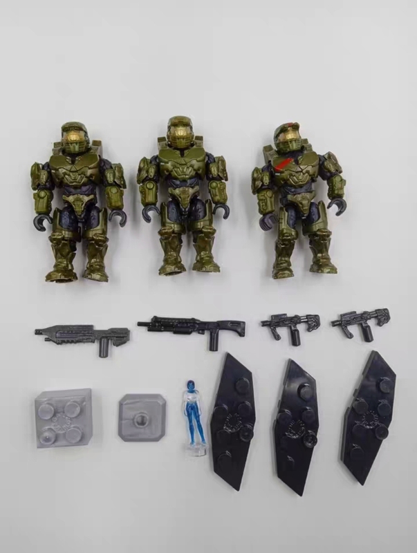 Mega Halo Infinite Porcupine Red Team Wallaby A9 Buck Ghost Face Beast Warrior Mongoose Sniper Jackal Figure Pack Mega Halo Infinite Porcupine Red Team Wallaby A9 Buck Ghost Face Beast Warrior Mongoose Sniper Jackal Figure Pack