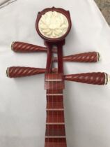 Wood color childrens pipa