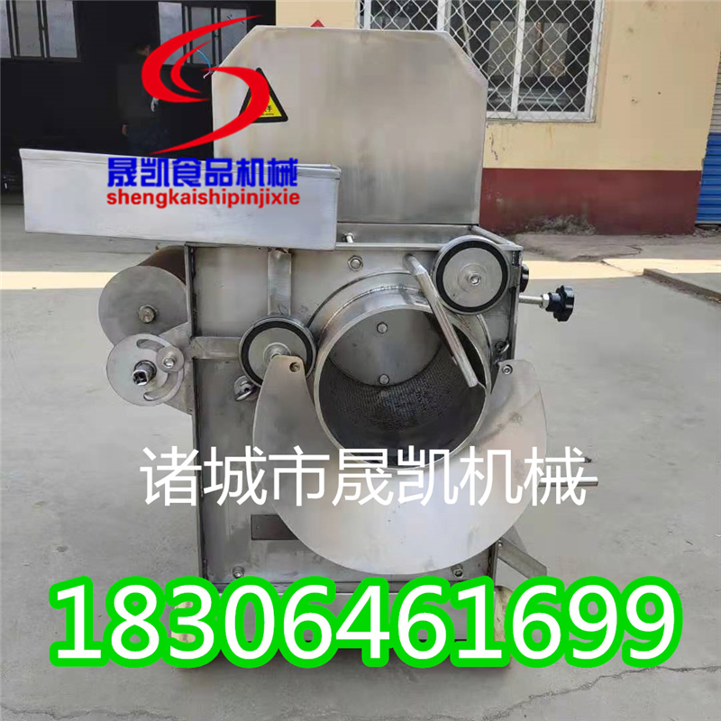 Stainless steel small fish meat collection equipment white cash pig to prick yellow flower fish grass fish squeeze meat machine