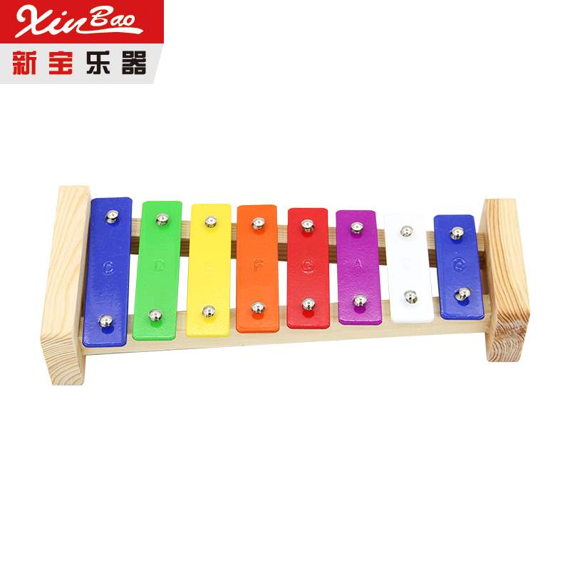 Nhạc cụ Màu sắc đồ chơi của trẻ em 8 âm thanh / 15 âm thanh Knocking piano Nhôm piano khuyến mãi. - Đồ chơi nhạc cụ cho trẻ em nhạc cụ mini