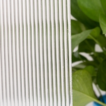 Ultra-white concentrating art glass can be customized to partition doors and windows bathroom entrance screen can be tempered-manufacturer customization