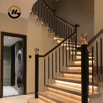 (Aobama) European Villa stair handrail indoor railing high-end stair guardrail aluminum alloy compound guardrail