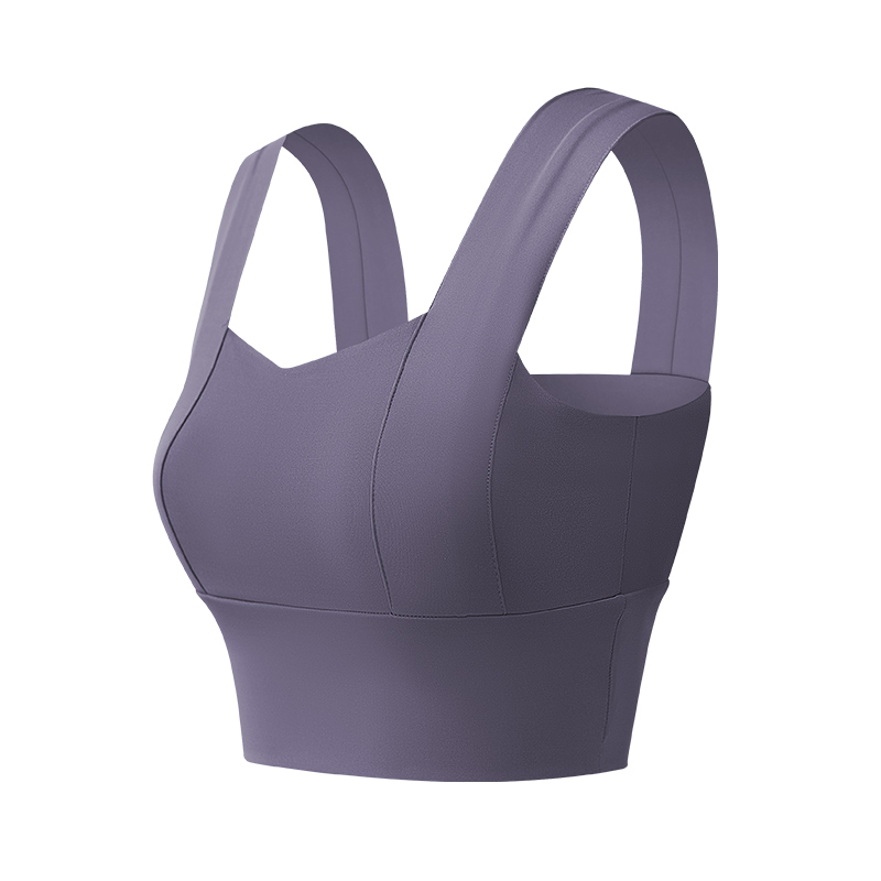 Broadband Bra PurpleYoga clothes Fitness pants female High waist Buttock lifting Tight fitting The abdomen Quick drying run Sports suit clothing summer Thin Wear out