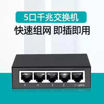 8-port 9-port 10-port 16-port full gigabit switch Iron shell unmanaged with isolation hub Home dormitory extension cable 5-port 16-port 24-port with optical port