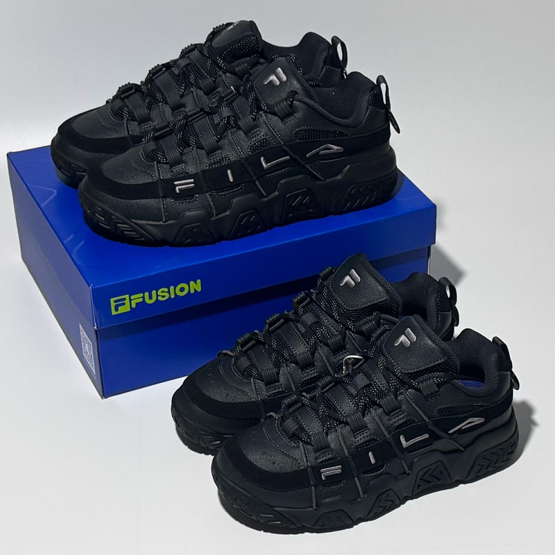 Fila Fusion Trendy Brand Buster Loafers Comfortable and Versatile Basketball Shoes
