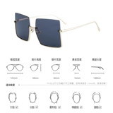 Ретро черные солнцезащитные очки, 2022, по фигуре, популярно в интернете