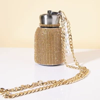 Золотой ремешок для сумки из жемчуга