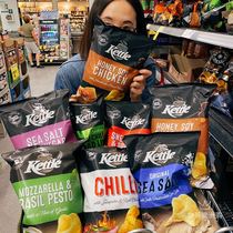 Australian net sweet potato chips kettle crispy sea salt honey chicken original flavor optional 175g Australian snack Net Red