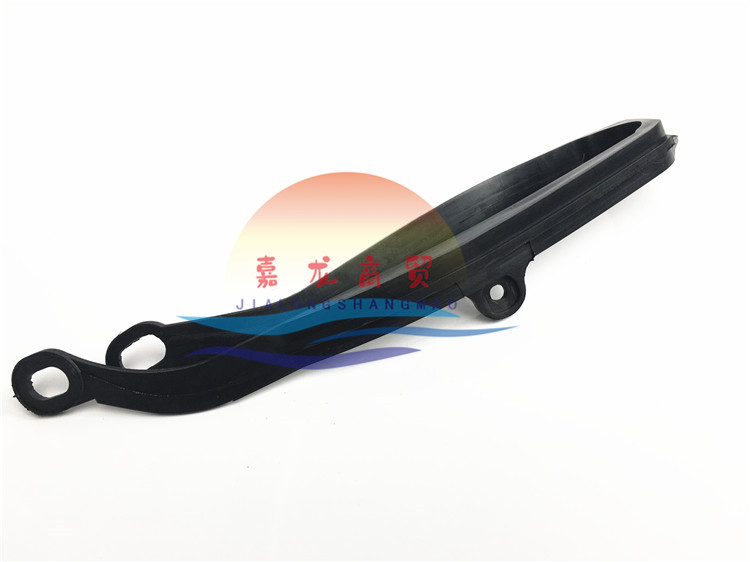 Hailing off-road motorcycle MX4678 Zhenglin guide chain glue Huayang T24T6 Noble S accessories chain pad flat fork glue