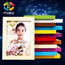 7 inch photo frame setting table light washing wooden nostalgic hipster girlfriends wedding cute bedroom childrens trumpet