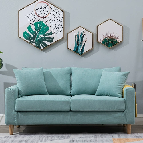 Ткань, современный и минималистичный диван, велосипед тандем для гостиной