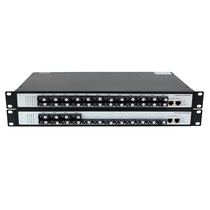 Gigabit 16 optical 24 optical 2 electrical fiber optic transceiver aggregation switch