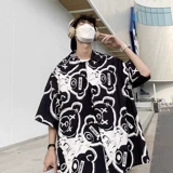 Tide, рубашка, сексуальная трендовая куртка, короткий рукав, размер