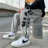 Летние тонкие осенние штаны для отдыха, большой размер, оверсайз