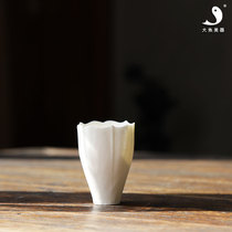 Big fish beauty ceramic petal tea cup Grass Wood Cup Cup single cup tea cup tea cup ceramic flower Cup