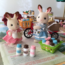 1 12 Mini food play house food play scene milk bottle three color optional