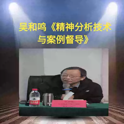 Wu Heming Psychoanalytic techniques and case Supervision Psychological counselor course learning and training