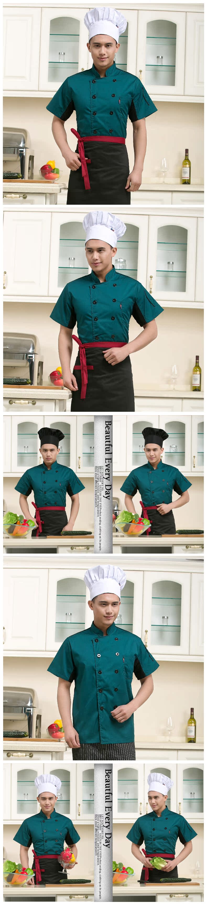Tenue de cuisinier en LYCRA Lycra - Ref 1910721 Image 19