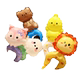 Regalo pequeño del globo inflable de la muñeca del animal lindo de la historieta