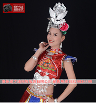 Ethnic minority costumes Stage Dance Miao Performance Womens clothing limited-time discount