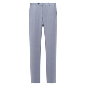 Ad106 ed brand men's spring and autumn trousers wool mid-waist straight business casual trousers 1004