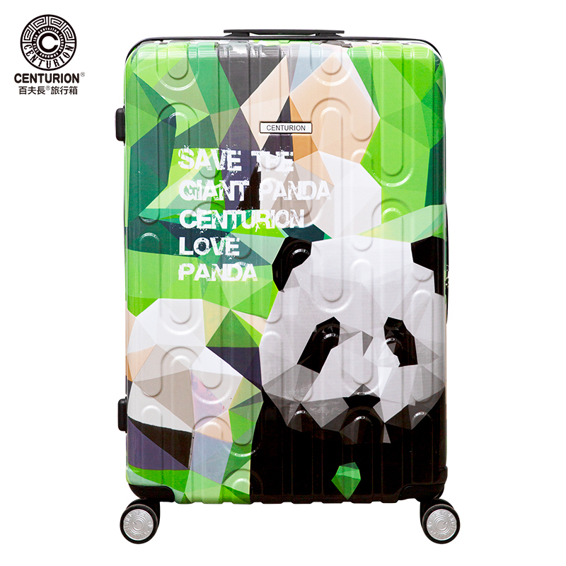 Celebrity-Style Centurion High-Fashion Cartoon Student Trendy Travel Trolley Luggage Suitcase with Combination Lock 20 24 28inch
