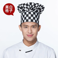 Грибная шляпа-черная и белая сетка