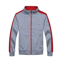 Добавить пушистую серую одежду красные рукава (ZC 309)