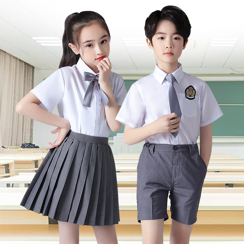 Children's chorus clothing primary and secondary school students performance clothing male and female poetry recitation performance clothing kindergarten uniform school uniform