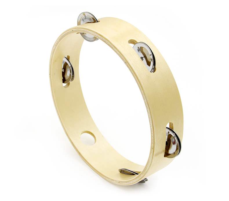 Bộ gõ tambourine bằng gỗ trẻ em dạy nhạc đồ chơi chuông tambourine / chuông reo Giáo dục sớm. - Đồ chơi nhạc cụ cho trẻ em bộ trống jazz drum cho bé