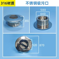 Внешние зубы 316 поглощение из нержавеющей стали во рту