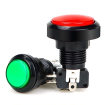 Console button round midnumber small number 33MM 45MM 60MM with jiggle game button switch