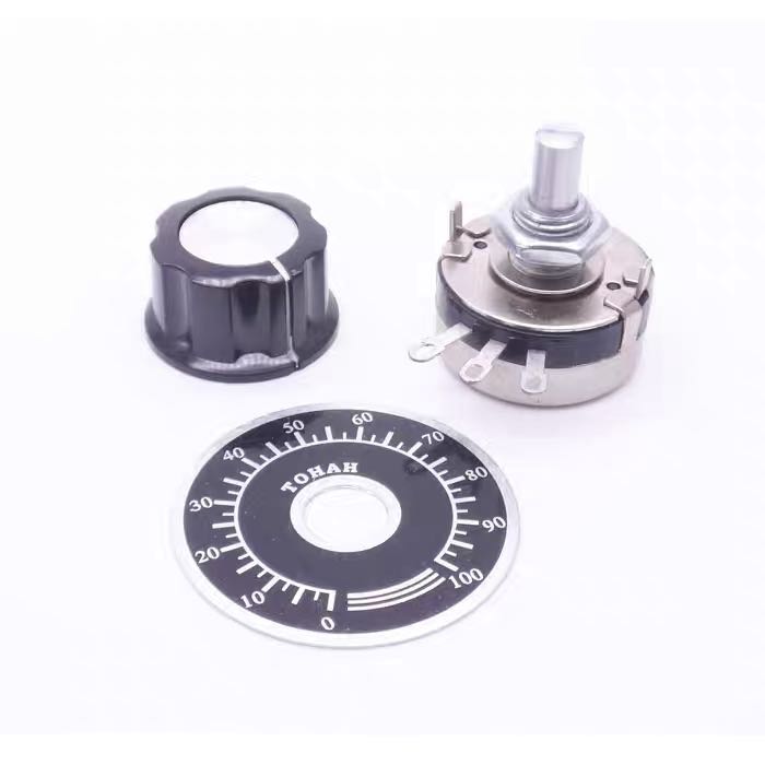 Single-lap carbon film potentiometers WTH118-1A 2W 1K 2 2 3 3 4 7 10 22 68560 470K