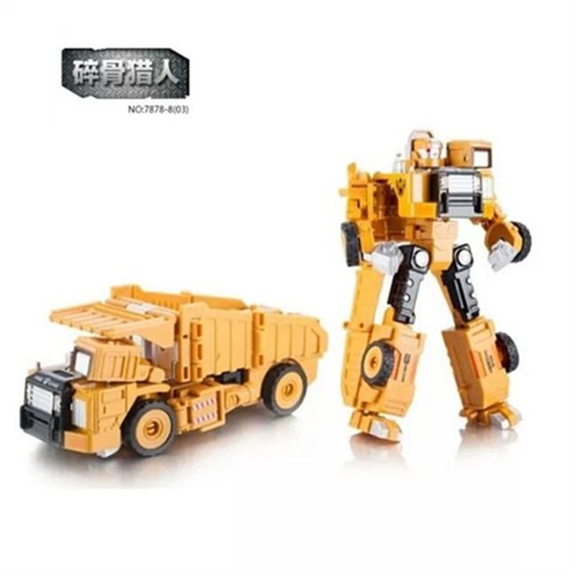 Biến dạng chính hãng Fit King Kong Hercules Đồ chơi Trẻ em Hợp kim Kỹ thuật Xe tải Máy xúc cẩu Mô hình 1 - Gundam / Mech Model / Robot / Transformers mô hình robot kim loại