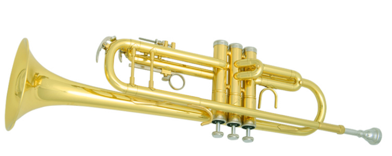 Hot jbtr-400 nhạc cụ nhỏ vàng bạc thả b giai điệu chính thức ba giai điệu bắt đầu đầy đủ sơn vàng - Nhạc cụ phương Tây đàn guitar điện
