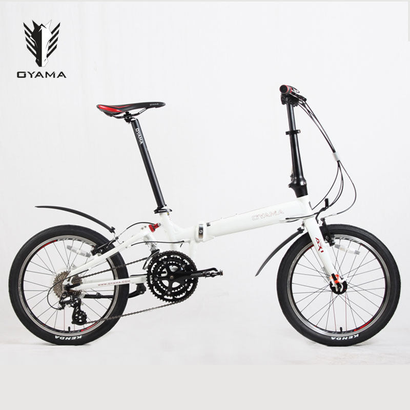 oyama 20 inch aluminum alloy 24 speed men's and women's adult folding bicycle shock absorber bicycle hill climb king AX1