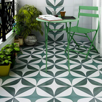 Nordic B & B restaurant Living room small tile tile Modern art Balcony non-slip floor tile Kitchen bathroom wall tile