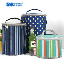 Medium Outdoor BBQ Picnic Insulated Ice Bag Ice Bag Handheld Aluminum Foil Lunch Box Lunch Bento Insulated Bag Insulated Bag