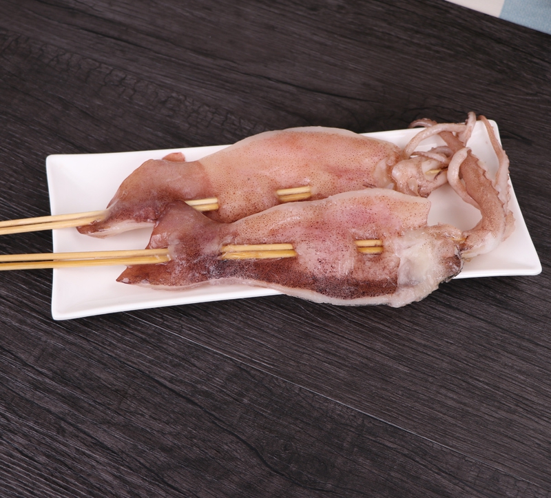 Iron plate squid plate Barbecue Fried squid plate Big squid plate string split squid sheet 90g 20 20 per string 2KG