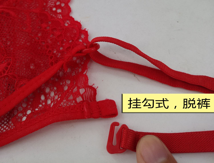 Lacein Thong Set Sexy Đồ Lót của Phụ Nữ Kích Thước Lớn Chất Béo MM Mở Suốt Suno Mở Chong Miễn Phí Quần Short