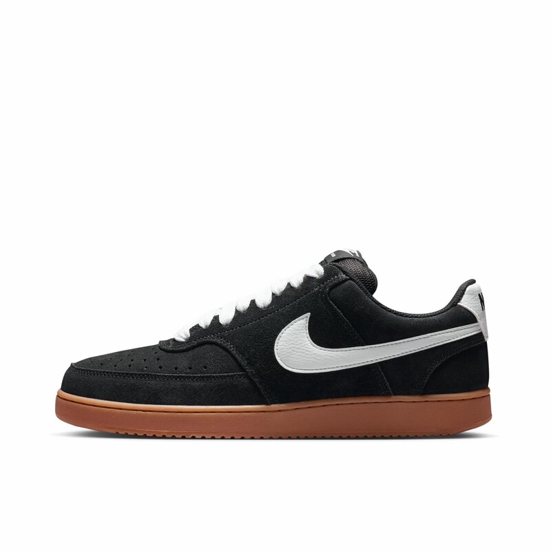 Nike Court Vision Cow Split Leather Comfortable Fit Breathable Low-Top Men's Sneakers Io7727-001