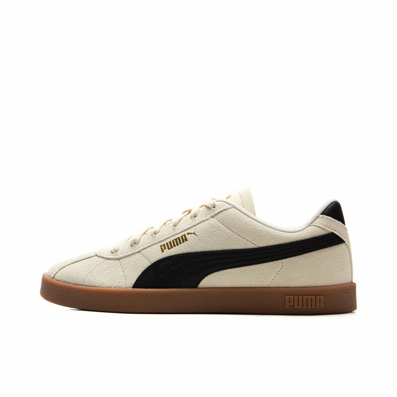 Puma Club 2 Comfortable Thin-Soled Non-Slip Low-Top Sneakers for Men and Women 397444-07