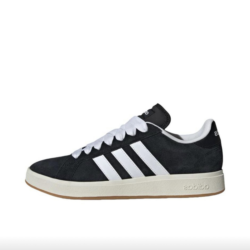 Adidas Grand Court Base 00S Sneakers Black/White/Resin Yellow Ih6184 Adidas Grand Court Base 00S Sneakers Black/White/Resin Yellow Ih6184
