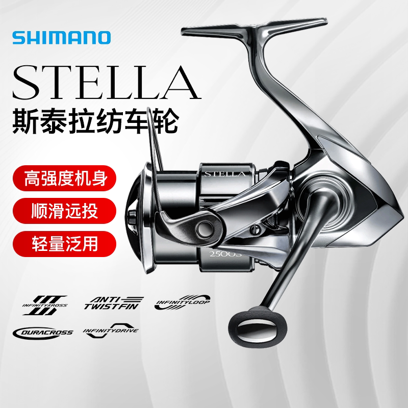22 Models of Shimano Stella Spinning Reels Shimano Stella Freshwater and Saltwater Fishing Reels Imported from Japan