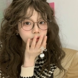 Ультра -чайные чайные очки женщины могут быть оснащены определенной степенью миопии 素 超 超 超 рамка декоративное зеркальное каркас для глазных рамков