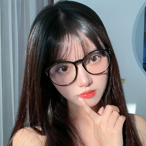 Антирадиационные ретро черные очки, в корейском стиле, популярно в интернете